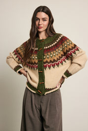 Shasta Fair Isle Cardigan
