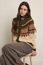 Shasta Fair Isle Cardigan