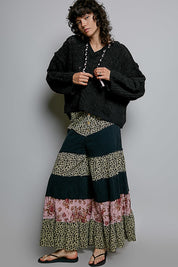 Soft Spot V-Neck Hooded Chenille Sweater