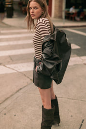 Soho Faux Leather Jacket