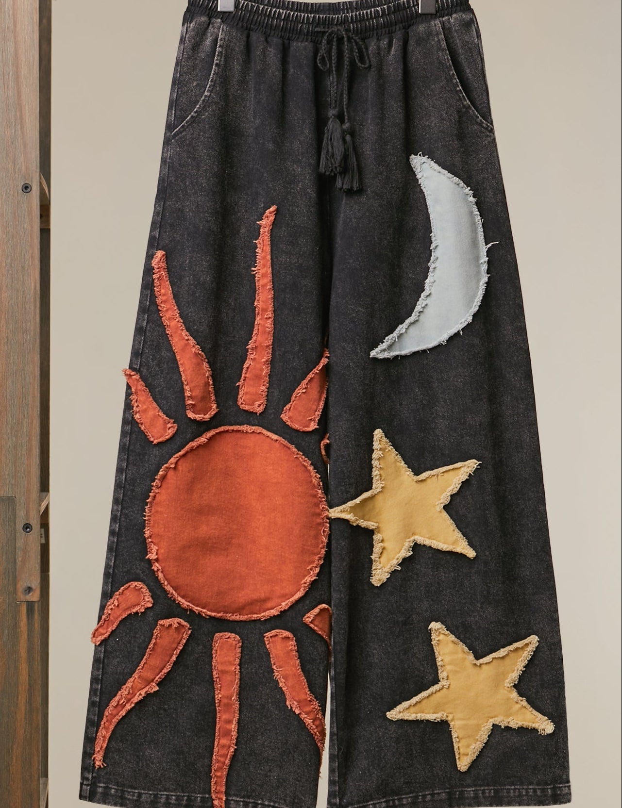 Summer Solstice Patch Wide Leg Pants