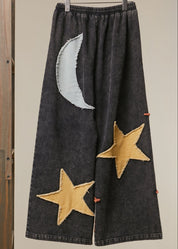 Summer Solstice Patch Wide Leg Pants