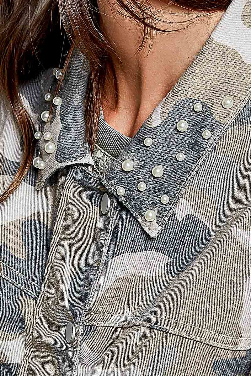 Sweet Surrender Camo Twill Jacket
