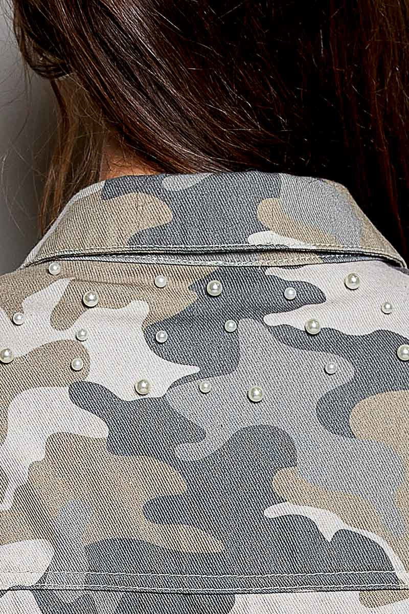 Sweet Surrender Camo Twill Jacket