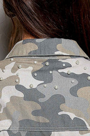 Sweet Surrender Camo Twill Jacket