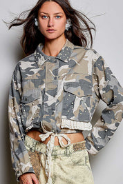 Sweet Surrender Camo Twill Jacket