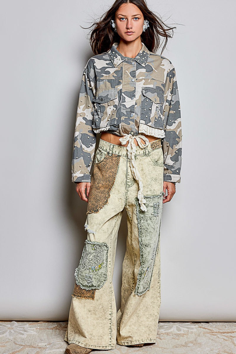 Sweet Surrender Camo Twill Jacket