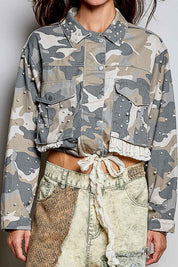 Sweet Surrender Camo Twill Jacket