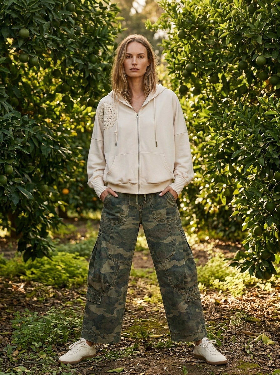 Sydney Camo Ballooner Jogger Pants