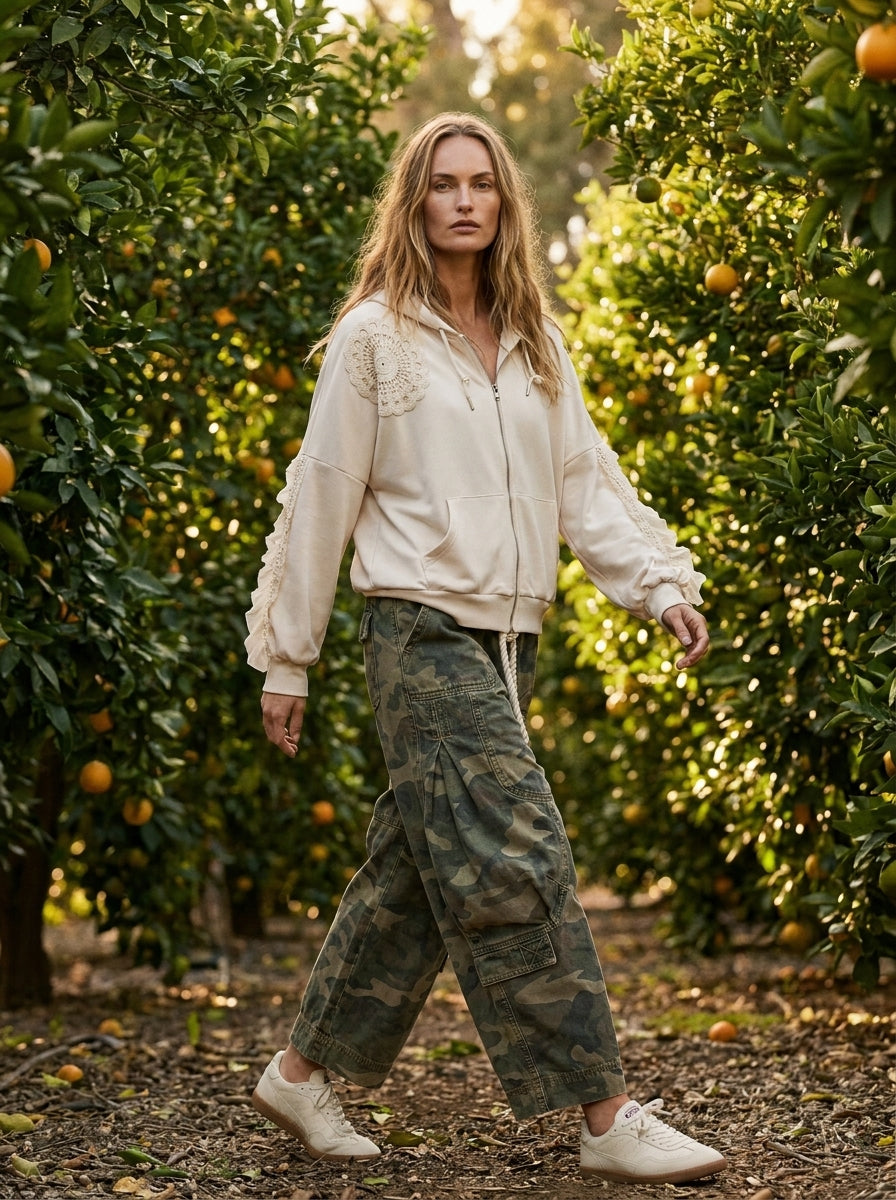 Sydney Camo Ballooner Jogger Pants