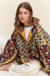 Tamarack Patchwork Quilted Bomber Jacket