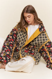Tamarack Patchwork Quilted Bomber Jacket