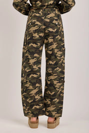 Terrain Mid-Rise Camo Cargo Pants with Utility Pockets