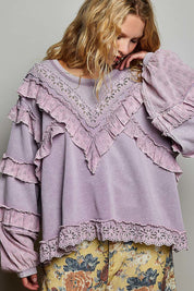 The Dreamer Balloon Sleeve Top