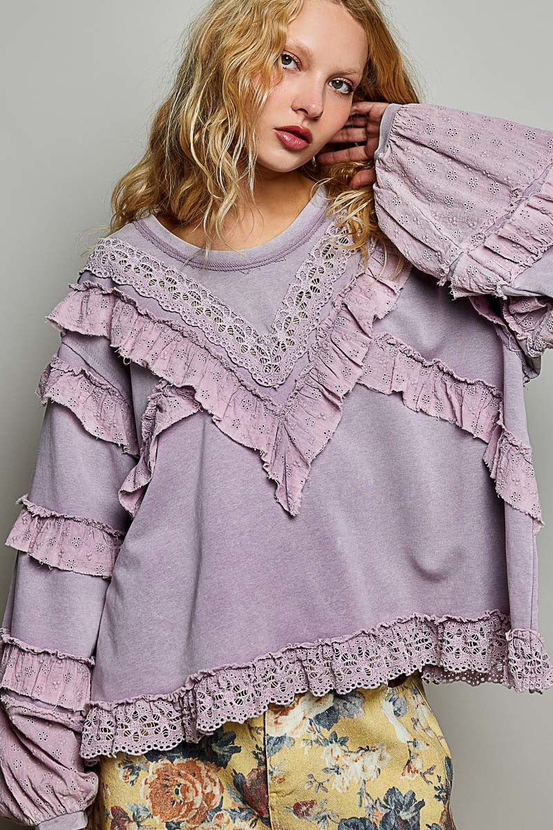 The Dreamer Balloon Sleeve Top