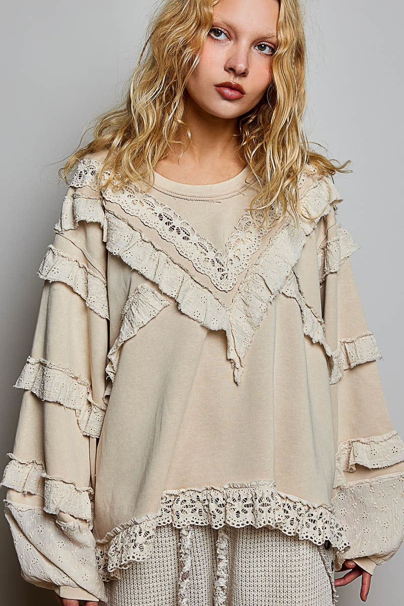 The Dreamer Balloon Sleeve Top