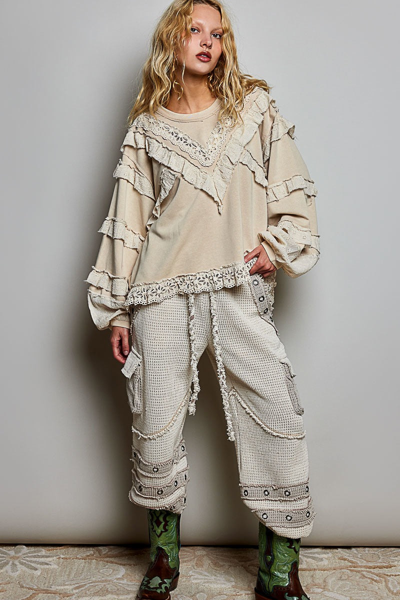 The Dreamer Balloon Sleeve Top