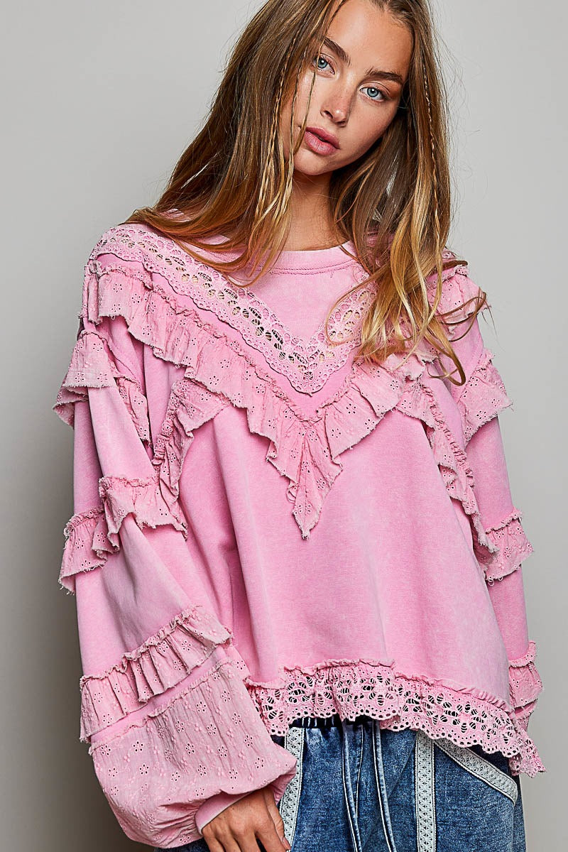 The Dreamer Balloon Sleeve Top
