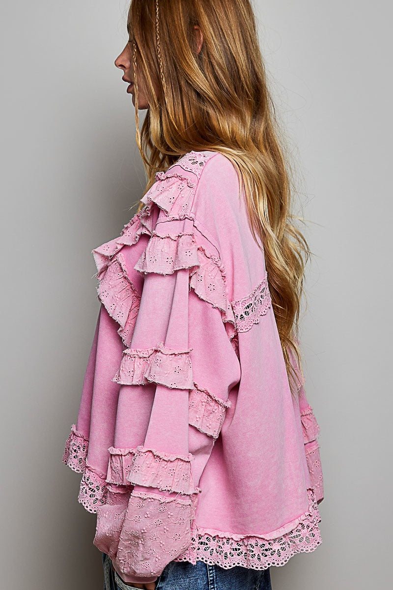 The Dreamer Balloon Sleeve Top