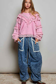 The Dreamer Balloon Sleeve Top