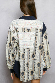 The Drifter's Daughter Button-Down Embroidered Shirt