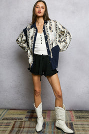 The Drifter's Daughter Button-Down Embroidered Shirt
