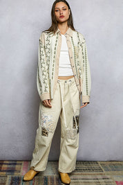 The Drifter's Daughter Button-Down Embroidered Shirt