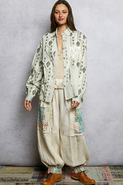 The Drifter's Daughter Button-Down Embroidered Shirt