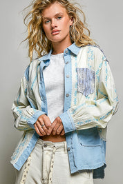 The Drifter's Daughter Button-Down Embroidered Shirt