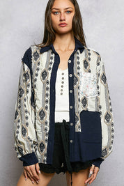 The Drifter's Daughter Button-Down Embroidered Shirt
