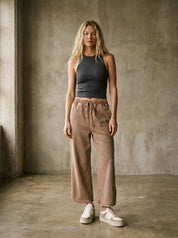 The Essential Mineral Washed Denim Pants