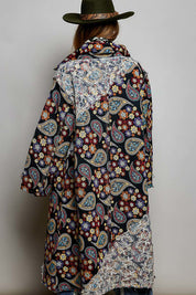 The Fortune Teller Jacquard Lace Patch Coat