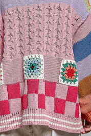 The Maker Balloon Sleeve Chenille Cardigan