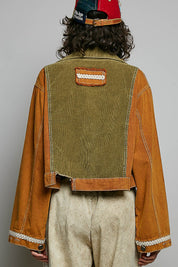 The Muse Contrast Denim Jacket
