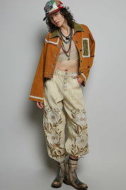 The Muse Contrast Denim Jacket