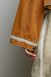 The Muse Contrast Denim Jacket