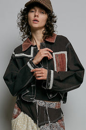 The Muse Contrast Denim Jacket