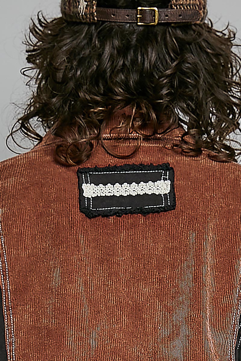The Muse Contrast Denim Jacket