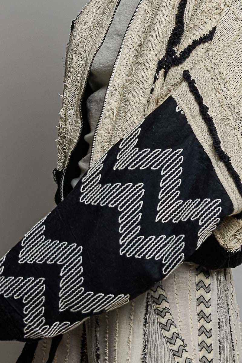 The Nomad Oversized Textured Jacket