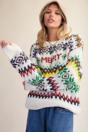 Tinsel Town Fair Isle Sweater
