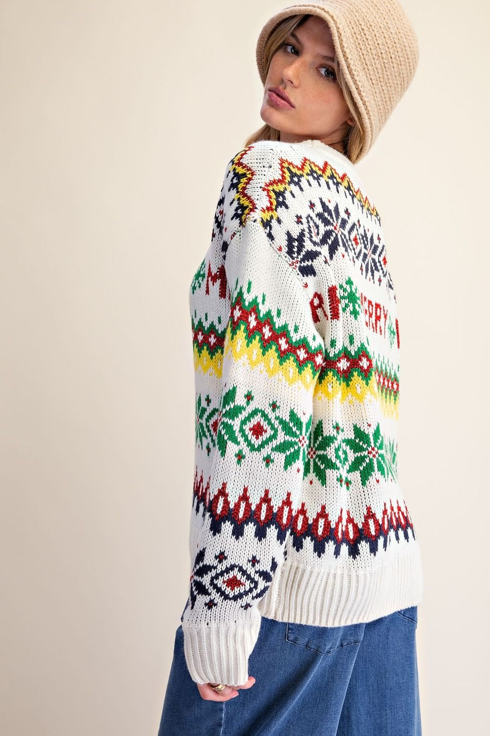 Tinsel Town Fair Isle Sweater