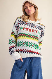 Tinsel Town Fair Isle Sweater