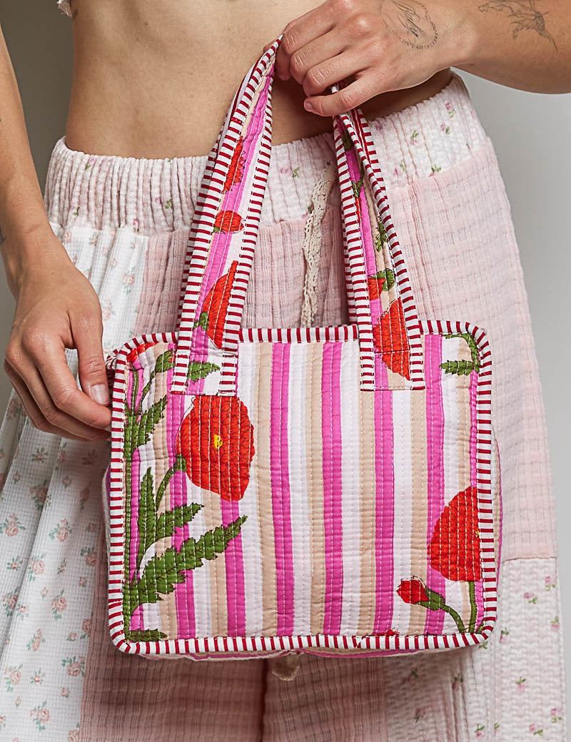 Trinket Quilted Mini Tote