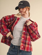 Truckee Plaid Quilted Jacket