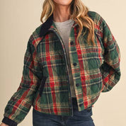 Truckee Plaid Quilted Jacket