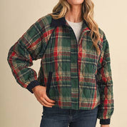 Truckee Plaid Quilted Jacket