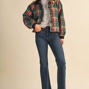 Truckee Plaid Quilted Jacket
