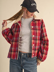 Truckee Plaid Quilted Jacket