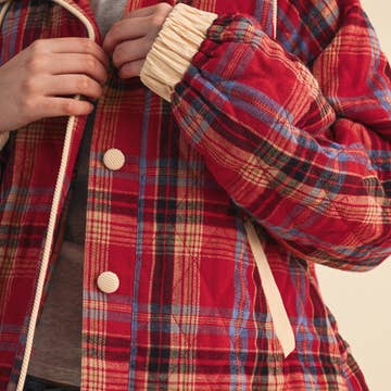 Truckee Plaid Quilted Jacket