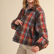 Truckee Plaid Quilted Jacket